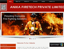 Tablet Screenshot of anikafiretech.com